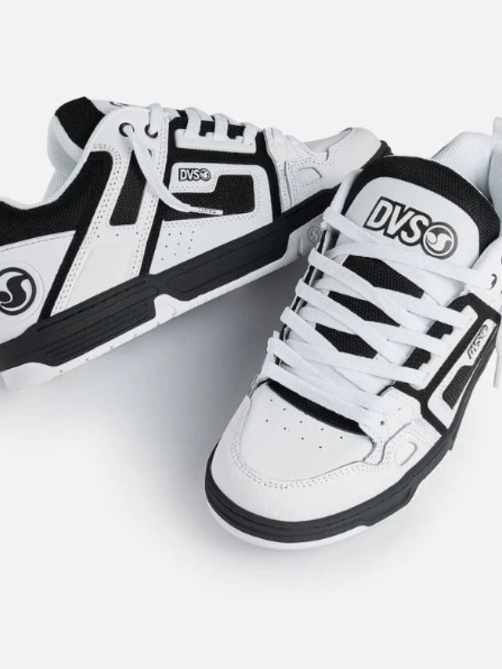 NEW DVS Shoes Comanche in Blk/Wht/White choose sz mens sz Unisex skateboarding